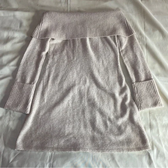 double knit flare dress Sofia Merino Wool Fit & Flare Dress